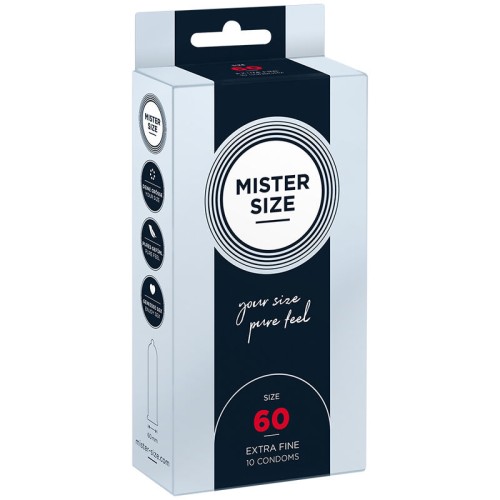 Mister Size XL 60 mm Condoms - Ultimate Comfort