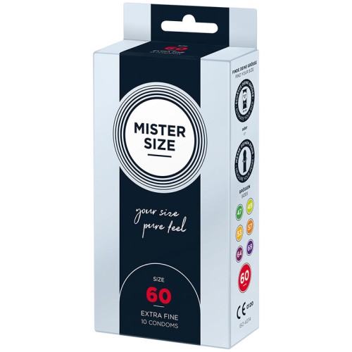 Mister Size XL 60 mm Condoms - Ultimate Comfort