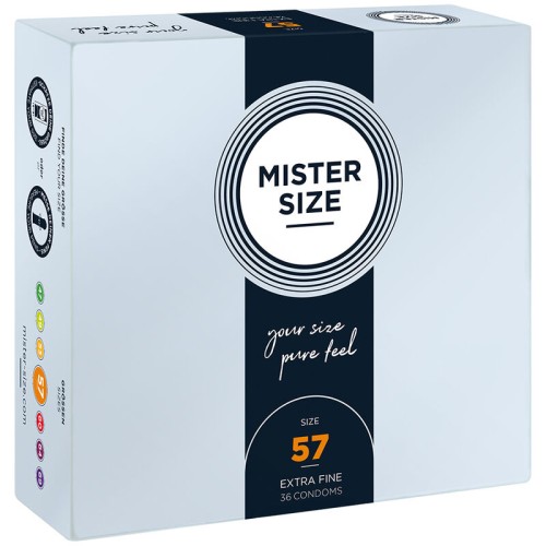 Preservativos MISTER SIZE Talla L 57 mm (36 Unidades) - Máximo Confort