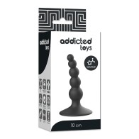 10 cm Black Anal Plug for Beginners