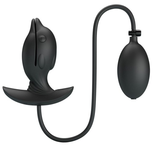 Plug Anal Delfín Inflable & Recargable