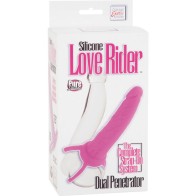 Dildo Doble Con Arnés Rosa