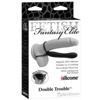 Double Penetration Silicone Ring - Enhance Intimacy