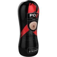 PDX Elite Vibrating Anal Masturbator for Sensational Pleasure