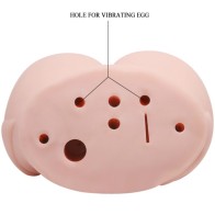 Realistic Vagina and Anus with Vibration