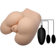 Juguete Vibrador Realista Ano y Vagina