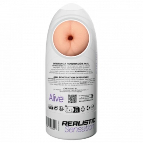 Flex Realistic Male Anal Masturbator Size M for Enhanced Pleasure