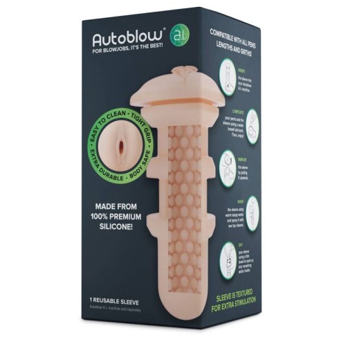 Autoblow A.I. Natural Vagina Sleeve