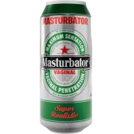 Masturbador Masculino Vagina Lata Cerveza