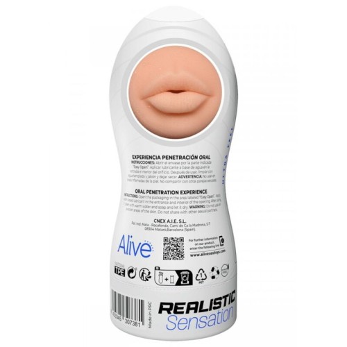 Maxi Flex Male Mouth Masturbator Size L