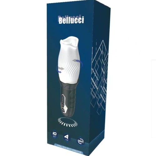 Armony Belucci Oral Vibrating Masturbator White - Premium Pleasure Device