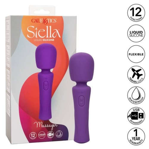 Stella Violet Massager with 12 Vibration Functions