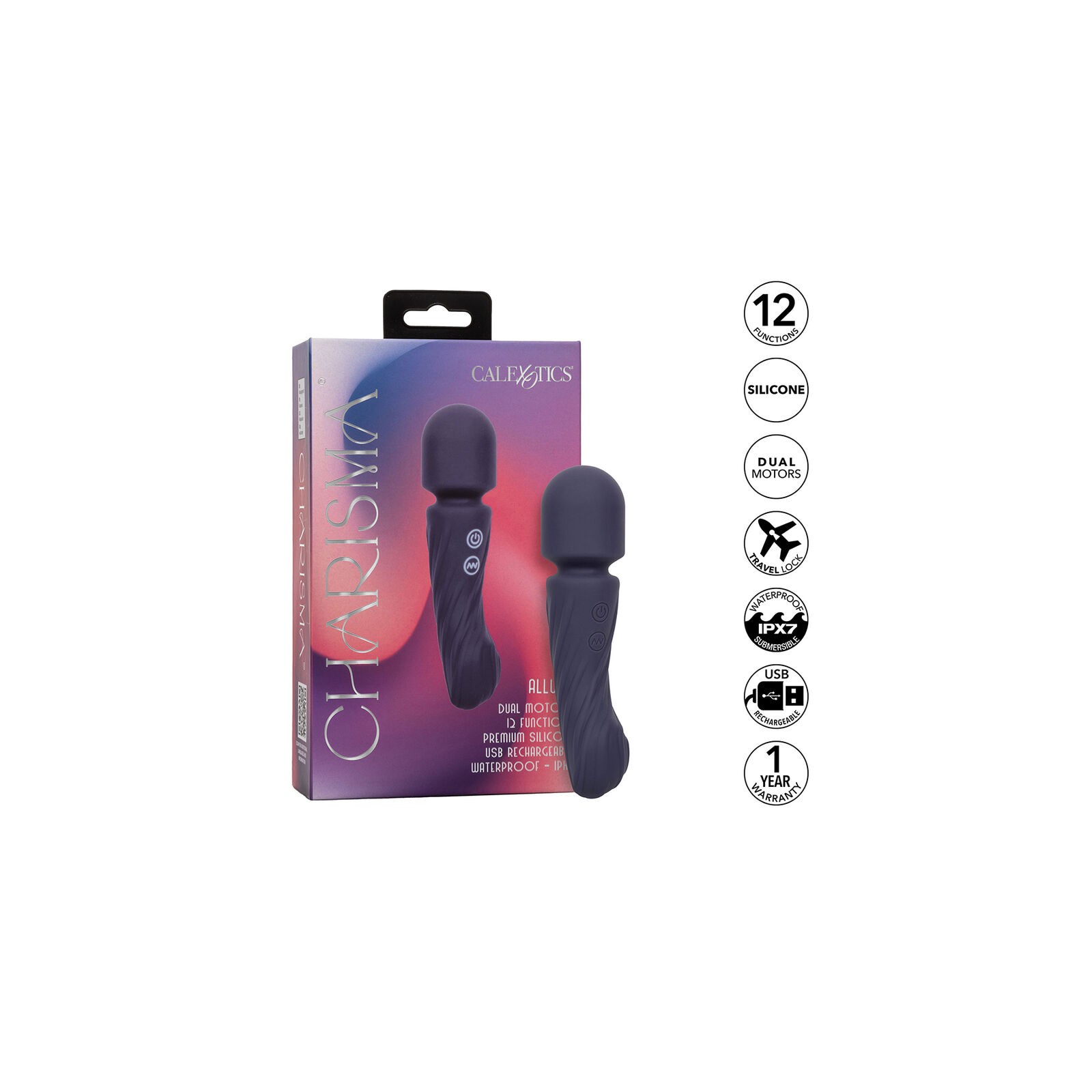 Charisma Allure Massager - 12 Vibration Functions