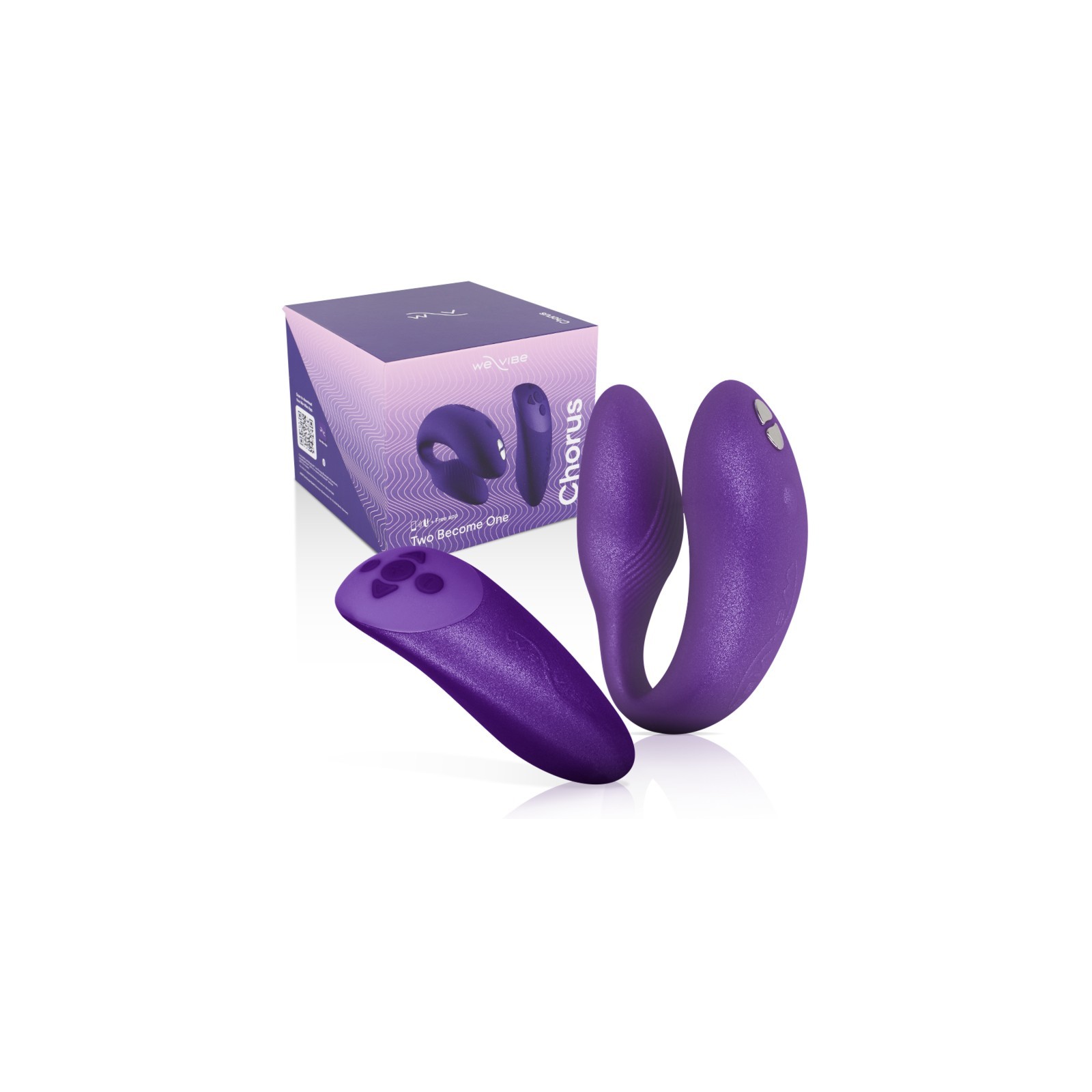 Chorus Couples Vibrator with Squeeze Control