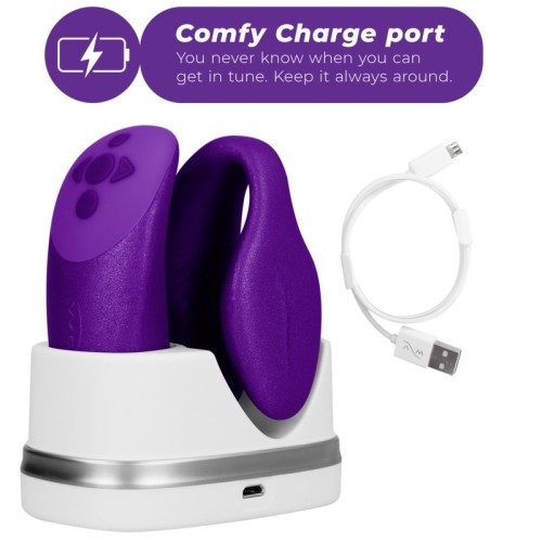 Chorus Couples Vibrator with Squeeze Control