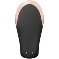 Satisfyer App Double Love Vibrador Parejas Luxury Negro