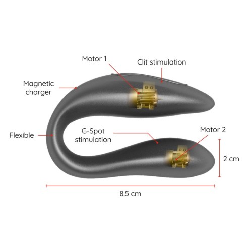 Estimulador Punto G & Clítoris Oninder Doble Placer