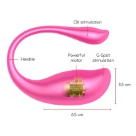 Nairobi Pink Vibrating Egg - App Controlled