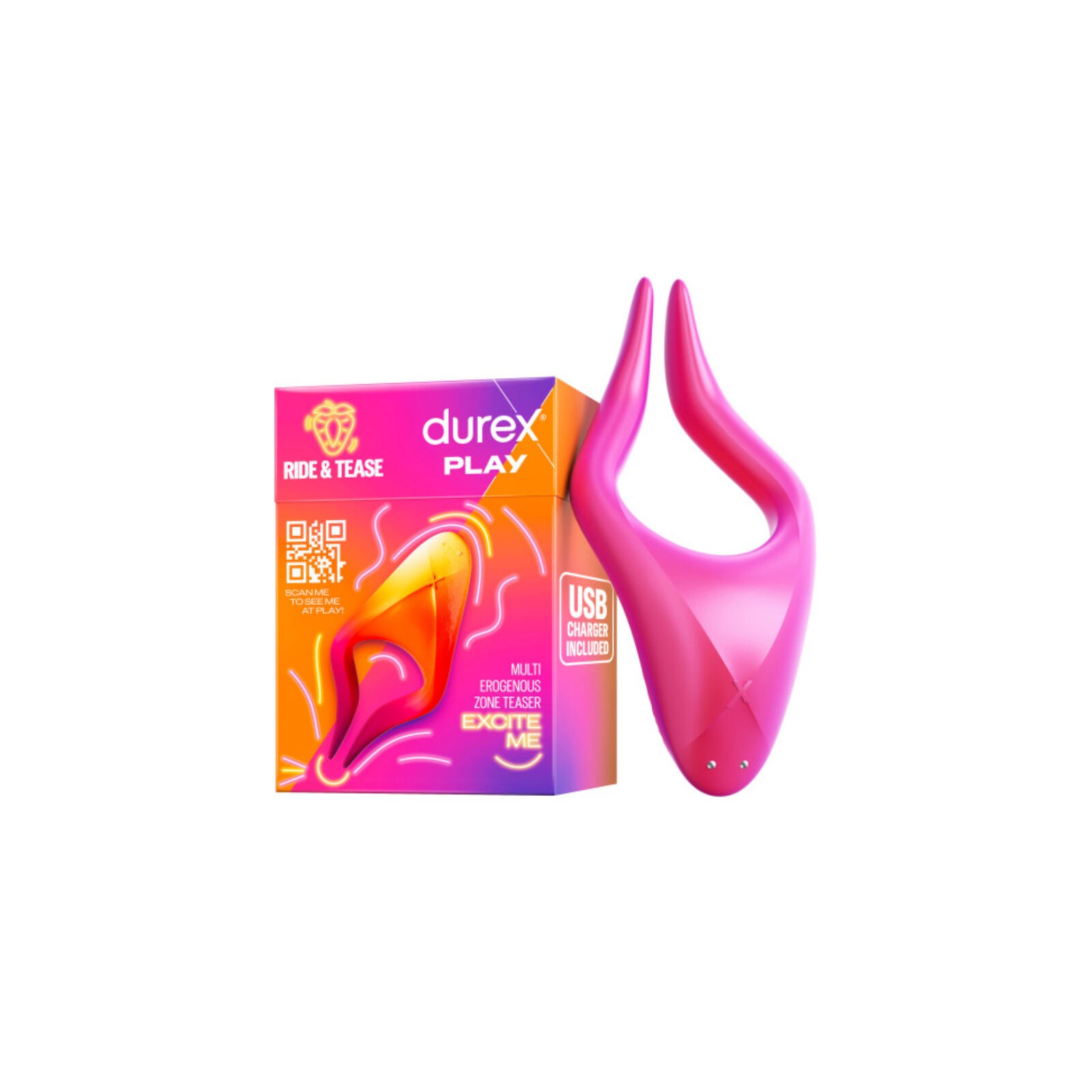 Multiestimulador Durex Ride & Tease