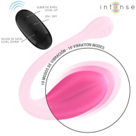 Intense Janice Vibrador U Doble Estimulación 10 Vibraciones Rosa Control