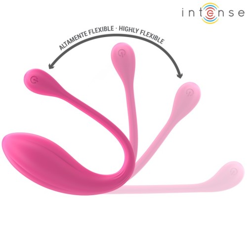 Intense Janice Vibrador U Doble Estimulación 10 Vibraciones Rosa Control