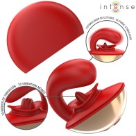 Intense Mariah Vibrador & Estimulador En Forma De U Rojo