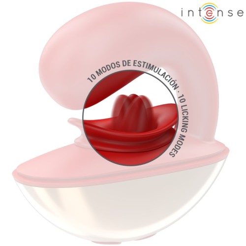 Intense Mariah Vibrador & Estimulador En Forma De U Rojo