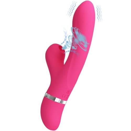 Willow Rabbit Vibrator with Clitoral Suction for Ultimate Pleasure