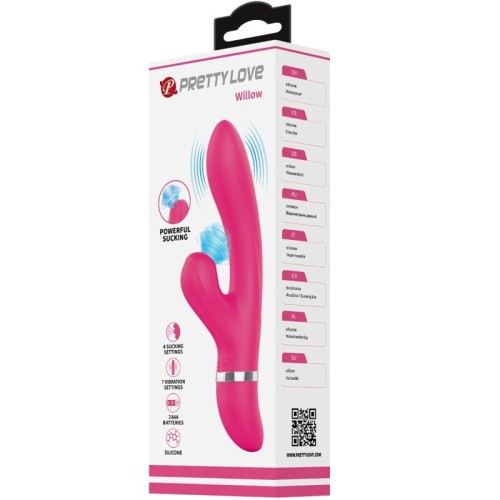 Vibrador Y Succionador Rabbit Willow para Placer Supremo