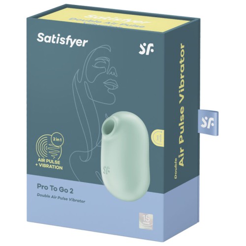 Satisfyer Pro To Go 2 - Travel Clitoral Stimulator