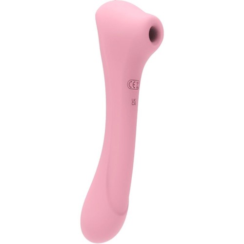 Daisy Massager Suction and Vibrator Pink