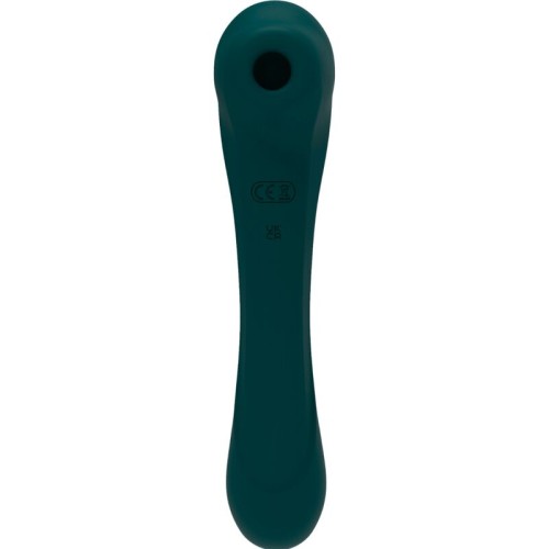 Quiver Succionador & Vibrador Verde - Placer Clitoridiano Definitivo