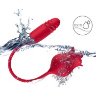 Armony Clitoral Stimulator with Tongue Red 10 Modes