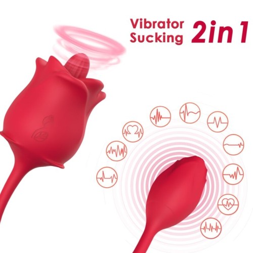 Armony Rosa 2 En 1 Estimulador Succión & Vibrador - Experiencia de Placer Única