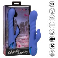 L.a Love Vibrador & Succionador Azul Para Placer Supremo