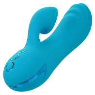 Sunset Beach Seducer Vibrador Y Estimulador 10 Funciones Azul