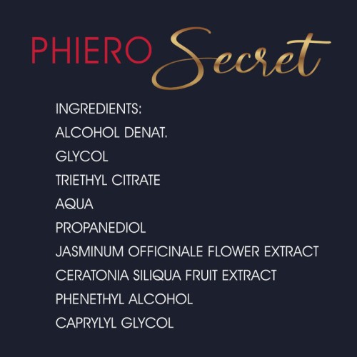 500 Cosmetics - Phiero Secret Concentrado Natural Hormonas Inodoro 15 Ml