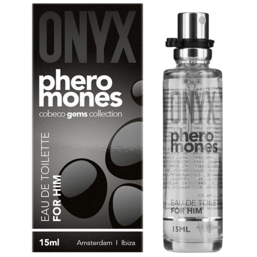 Cobeco Onyx Pheromones Perfume for Men 15ml - Seductive Aroma