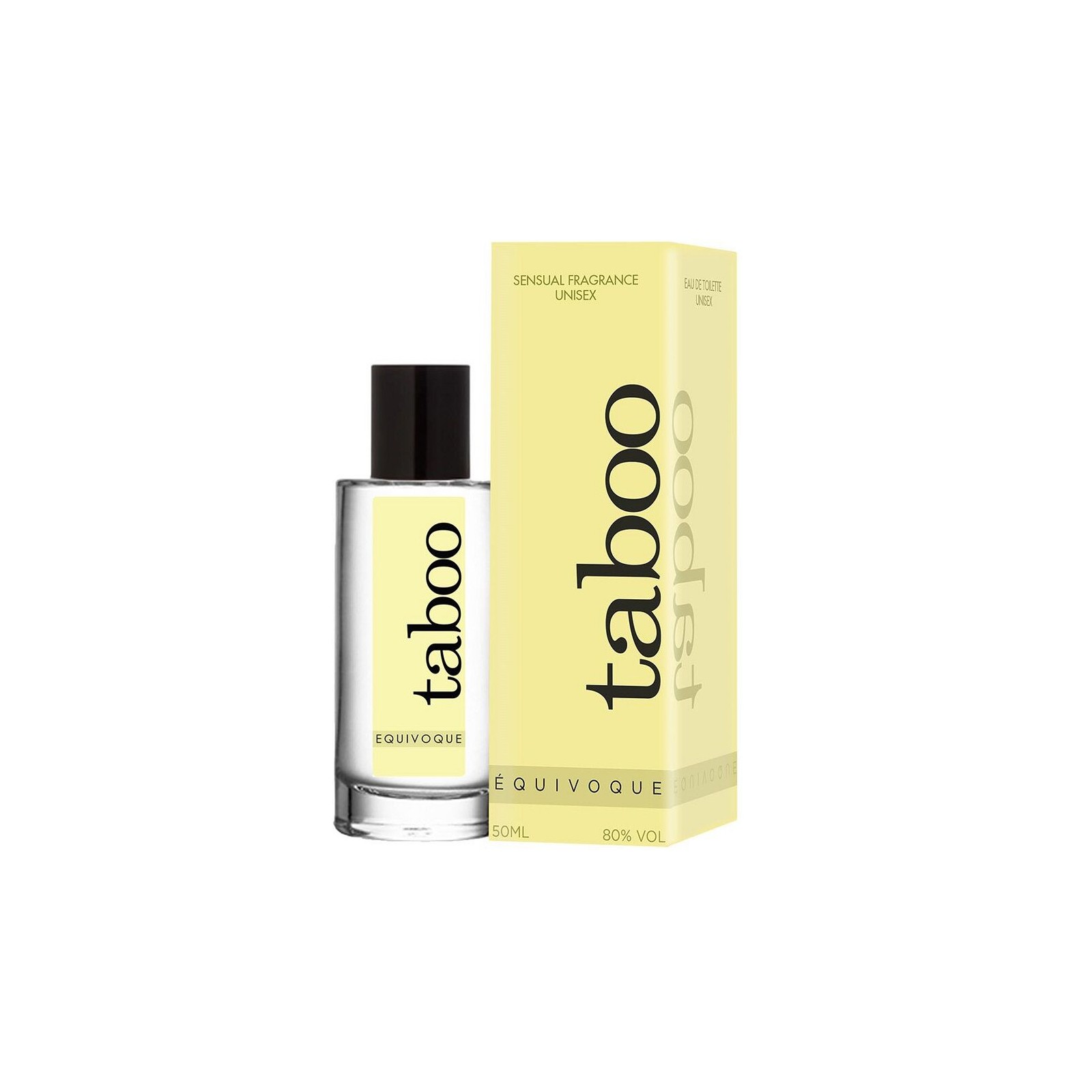 Taboo Equivoque Perfume Con Feromonas 50ml Para Él y Ella