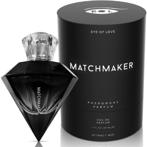 Matchmaker Black Diamond Perfume with Pheromones for Him 30 ml for Irresistible Attraction