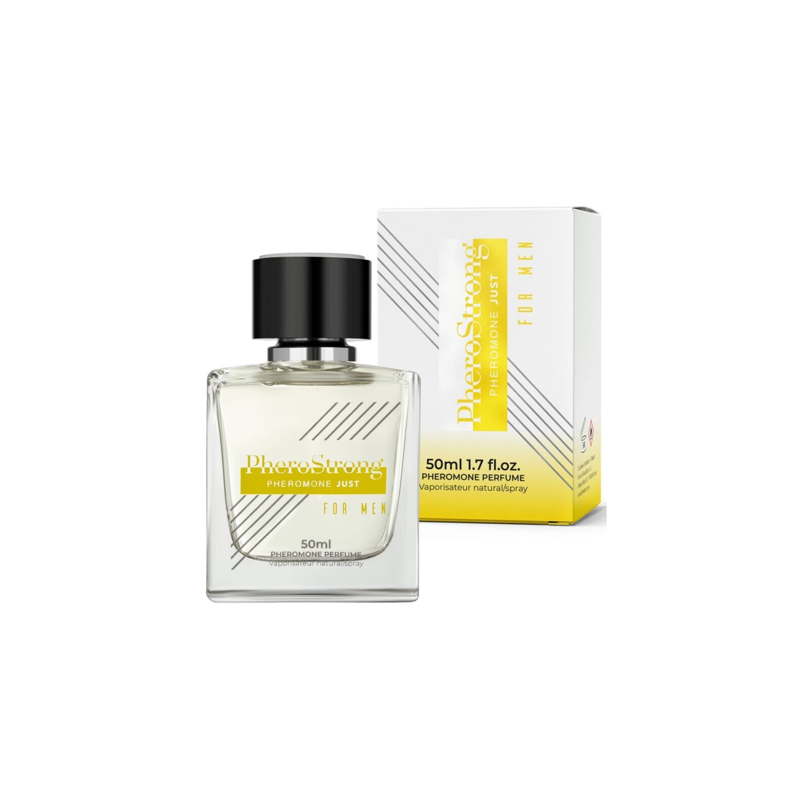 Perfume Con Feromonas Just Para Hombre 50 Ml