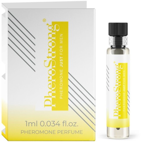 Perfume Con Feromonas Just Para Hombre 1 Ml