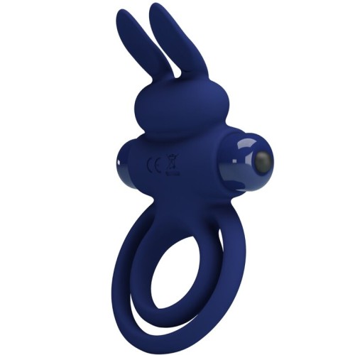 Pretty Love Darey Dual Ring Vibrator Rabbit Blue