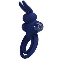 Pretty Love Darey Dual Ring Vibrator Rabbit Blue