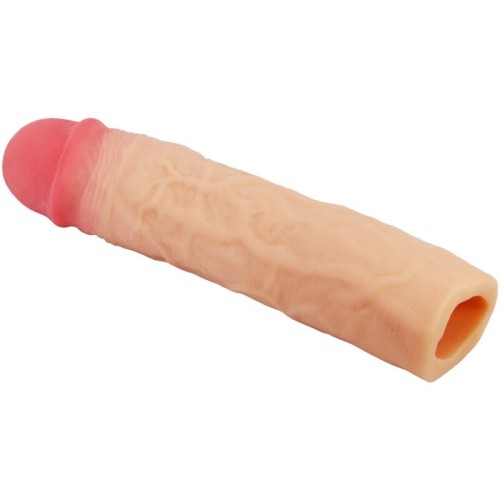 Derek Realistic Penis Sleeve with 7.6 cm Extension