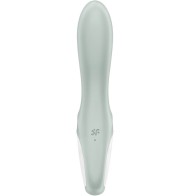 Satisfyer - Air Pump Booty 3 Vibrador Anal Inflable Verde Gris