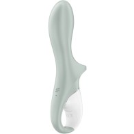 Satisfyer - Air Pump Booty 3 Vibrador Anal Inflable Verde Gris