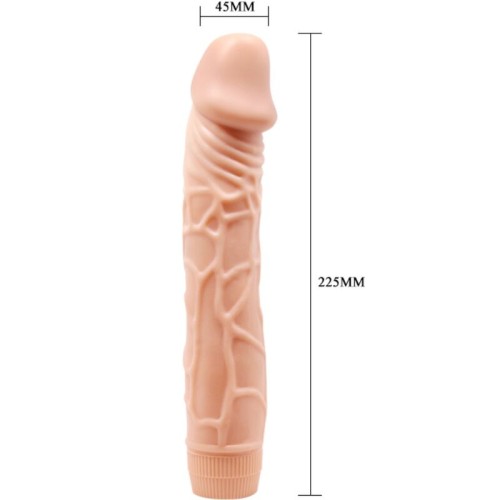 Bob Realistic Vibrator 22.5 Cm Natural