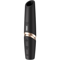 Satisfyer Perfect Kiss Clitoral Stimulator Waves Black Gold