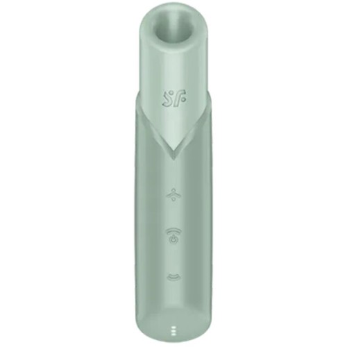 Satisfyer Naughty Kiss Estimulador Clítoris Por Ondas Verde Agua